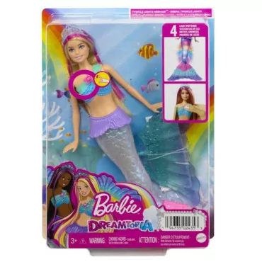 Mattel HDJ36 Barbie Blikajúca Morská panna blondínka