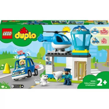 LEGO 10959 DUPLO Policajná stanica a vrtuľník