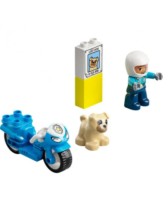LEGO 10967 DUPLO Policajná motorka