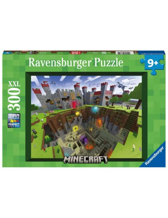 Ravensburger 13334 Puzzle 300 XXL dielov Minecraft
