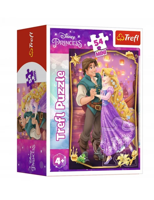 Trefl 19716 Puzzle Mini 54 dielov Rapunzel