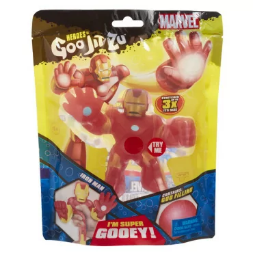 Heroes of Goo Jit Zu nyújtható figura Marvel hősök Vasember - Iron man