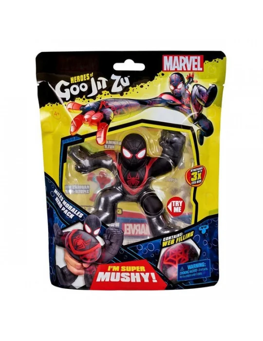 Heroes of Goo Jit Zu nyújtható figura Marvel hősök Miles Morales