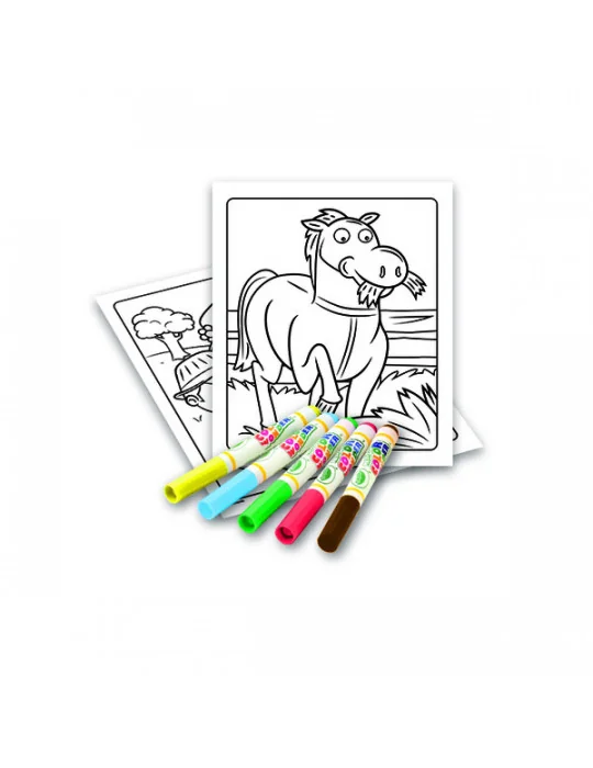 Crayola 75-2817 Color Wonder Vymaľovánka Zvieratká na farme