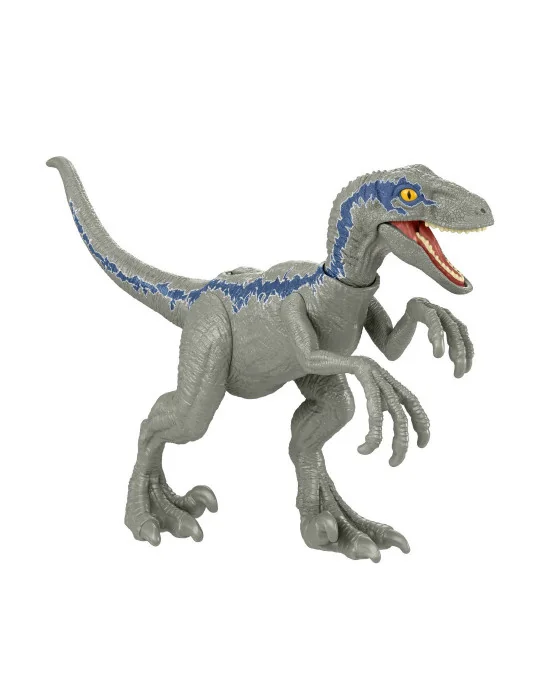 Mattel HDX18 Jurassic World Dinosaurus Velociraptor Blue