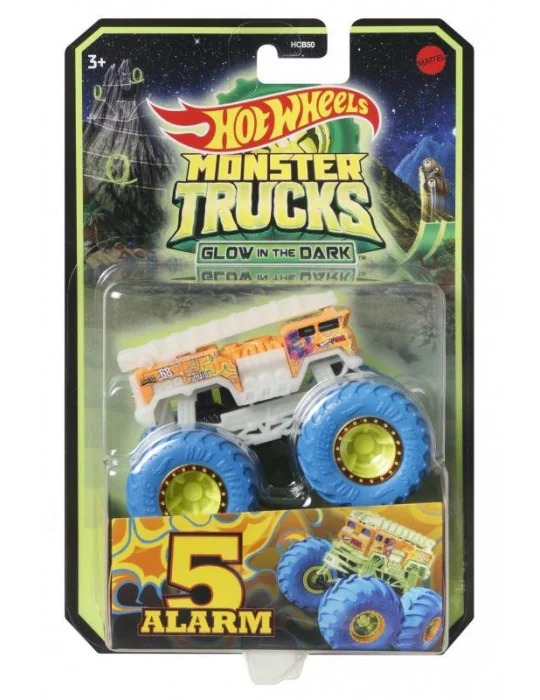 Mattel HCB50 Hot Wheels® Monster Trucks svietiace v tme