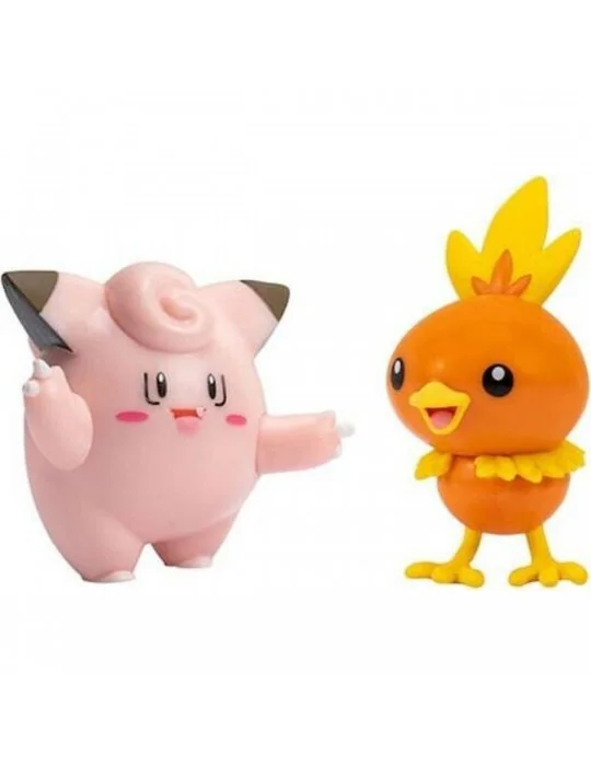 Pokemon Battle zberateľské figúrky Pikachu a CHikorita