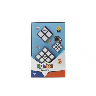 Spin Master 6064015 Rubikova kocka Sada Trio 2x2x2, 3x3x3, kľúčenka