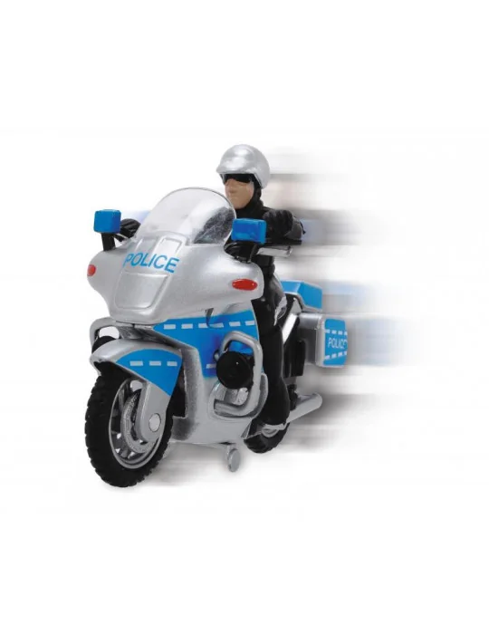Dickie 203341029 Policajná motorka 10 cm s príslušenstvom