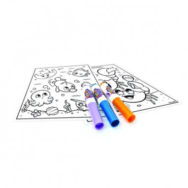 Crayola 81-1499 MiniKids Stierateľná vymaľovánka More