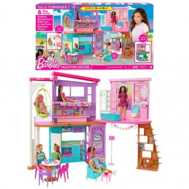 Mattel HCD50 Barbie® Párty dom v Malibu