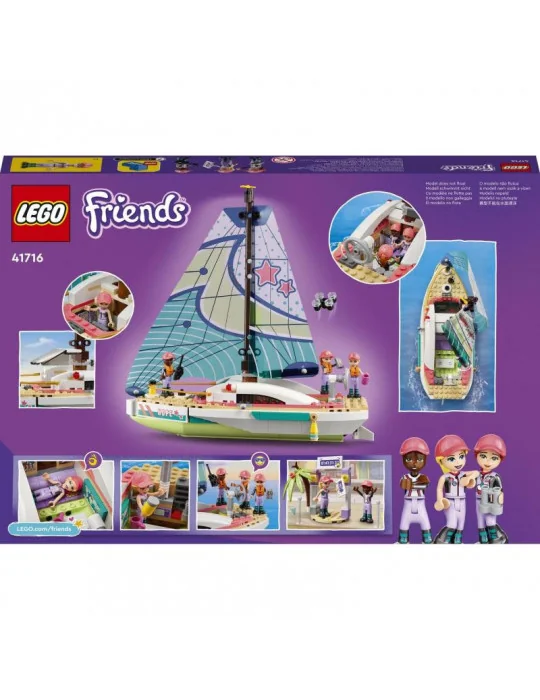 LEGO 41716 FRIENDS Stephanie a dobrodružstvo na plachetnici