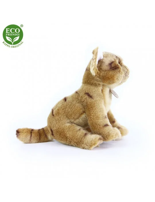 Rappa Plyšová mačka sediaca 20 cm ECO-FRIENDLY