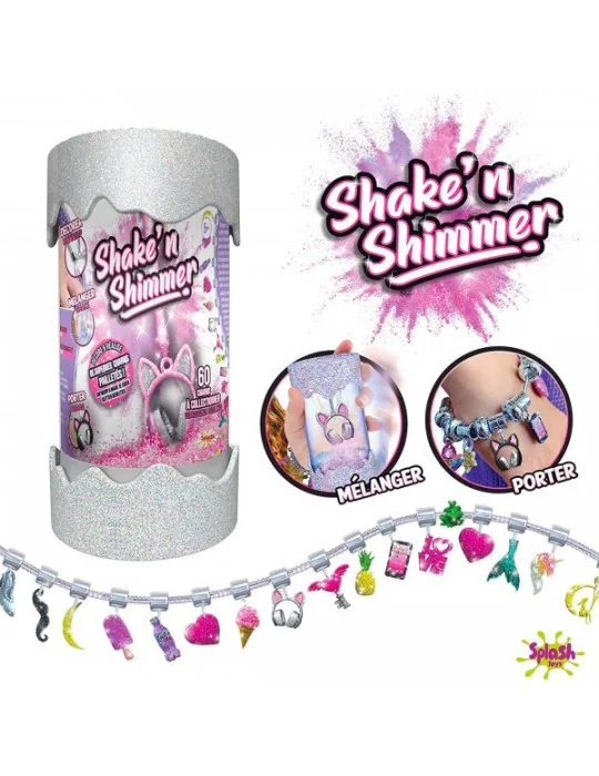 Shake n Shimmer: Csillámos karkötő készítő - többféle