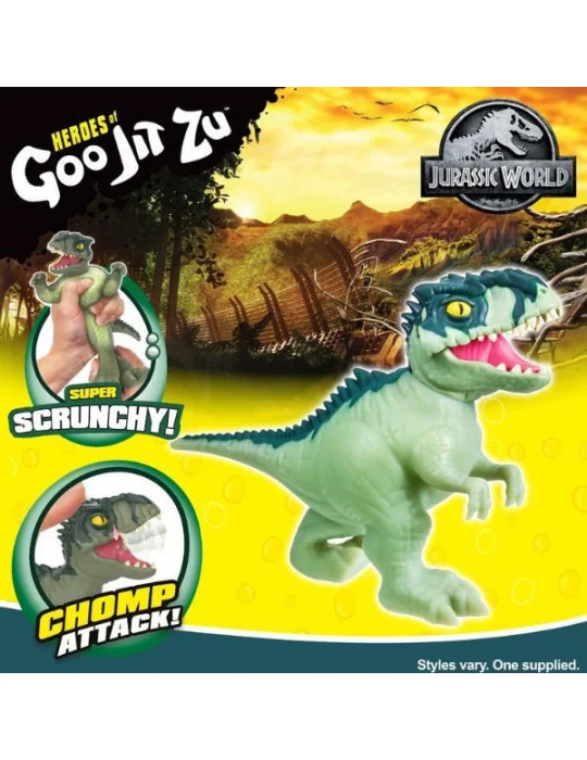 Heroes of Goo Jit Zu Jurassic World nyújtható akciófigura - Giganotosaurus