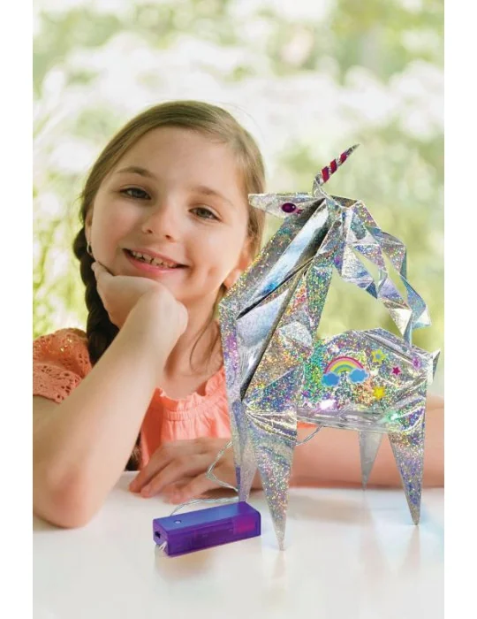 Mac toys Svietiace origami jednorožec