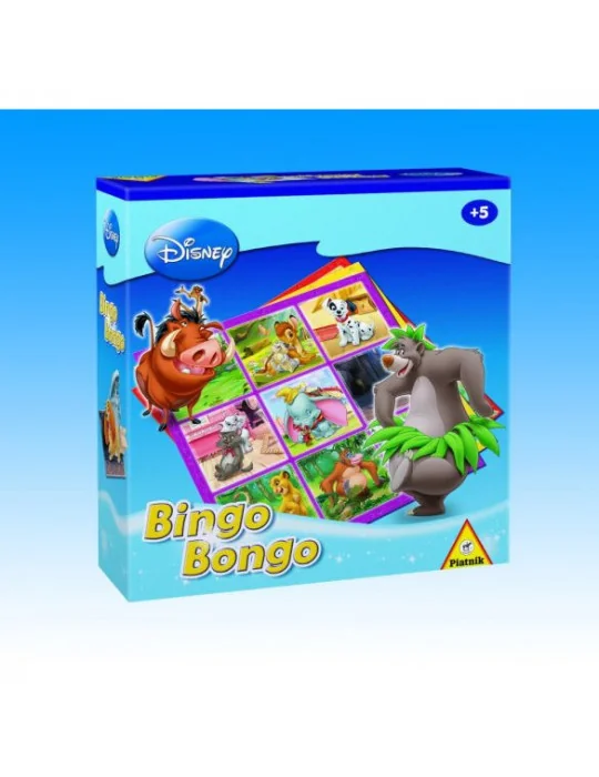 Piatnik 734694 Bingo Bongo Disney memóriajáték