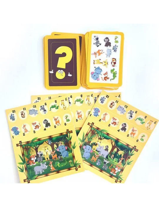 Állatkerti kalamajka kártyajáték