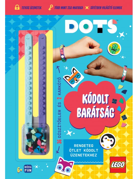 Móra Könyvkiadó - Lego Dots - Kódolt barátság - karkötőkkel