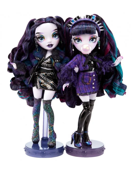 MGA Rainbow High Shadow High Tajomné bábiky Special Edition Twins Naomi a Veronica Storm