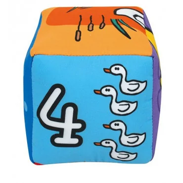 K´s Kids KA10755 Zábavné textilné kocky - Zvieratká 