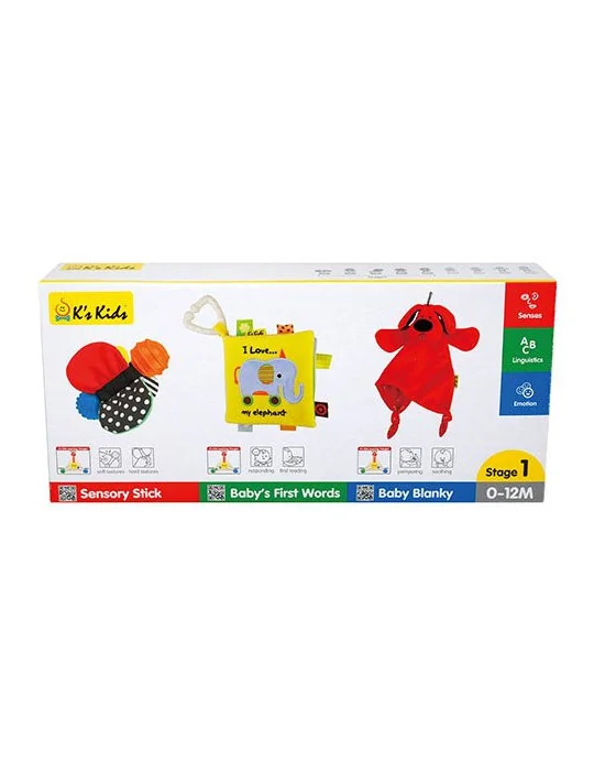 K´s Kids KA10571 - Sada 3 vývojových hračiek stupeň 1