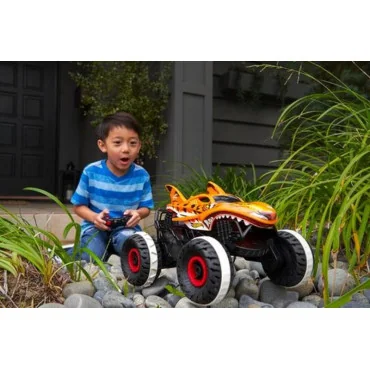 Mattel HGV87Hot Wheels® Monster Trucks R/C Žralok tigrí 1:15