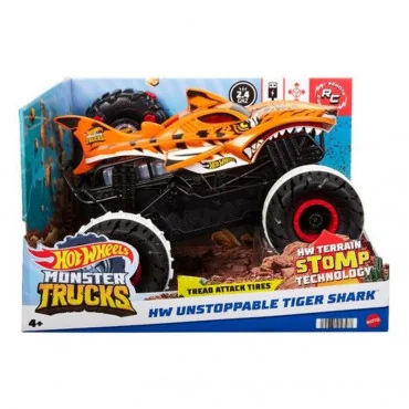 Mattel HGV87Hot Wheels® Monster Trucks R/C Žralok tigrí 1:15