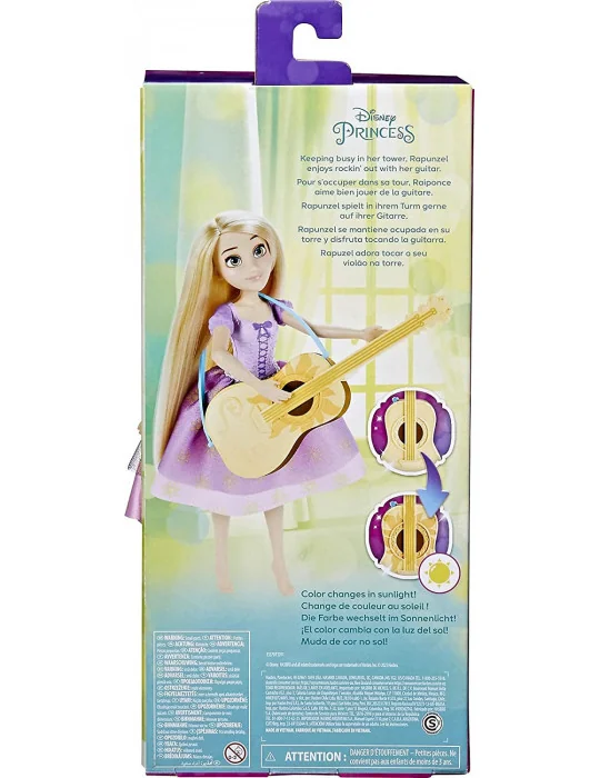 Hasbro F3379 Disney Princess Každodenné radosti - bábika Rapunzel s gitarou