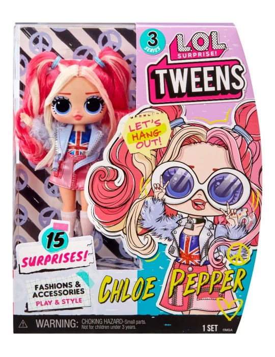 L.O.L. Surprise Tweens bábika Chloe Pepper