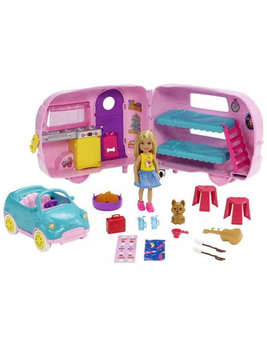 Mattel FXG90 Barbie Chelsea karavan