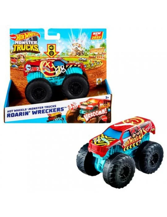 Mattel HDX60 Hot Wheels® Monster Trucks Svietiaci a rachotivý vrak 