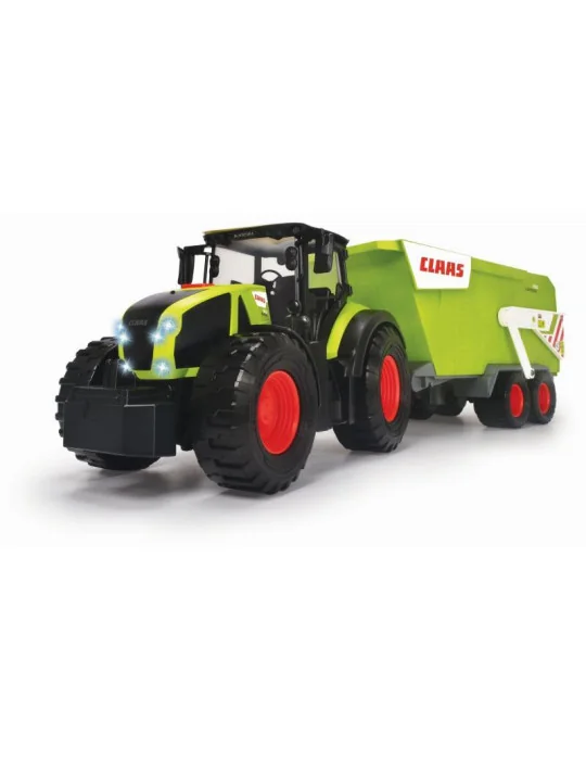 Dickie 203739004 Traktor CLAAS s prívesom 64 cm