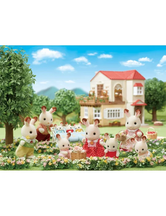 Sylvanian Families 5655 Rodina chocolate králikov, nová
