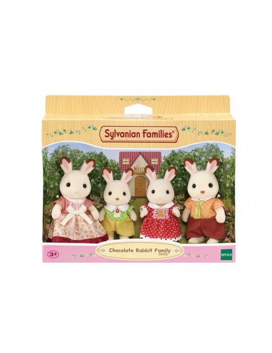 Sylvanian Families 5655 Rodina chocolate králikov, nová