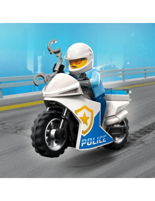 LEGO 60392 CITY Naháňačka auta s policajnou motorkou