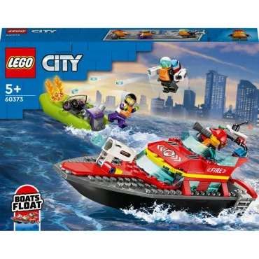 LEGO 60373 CITY Hasičská záchranná loď a čln