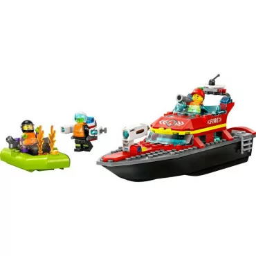 LEGO 60373 CITY Hasičská záchranná loď a čln