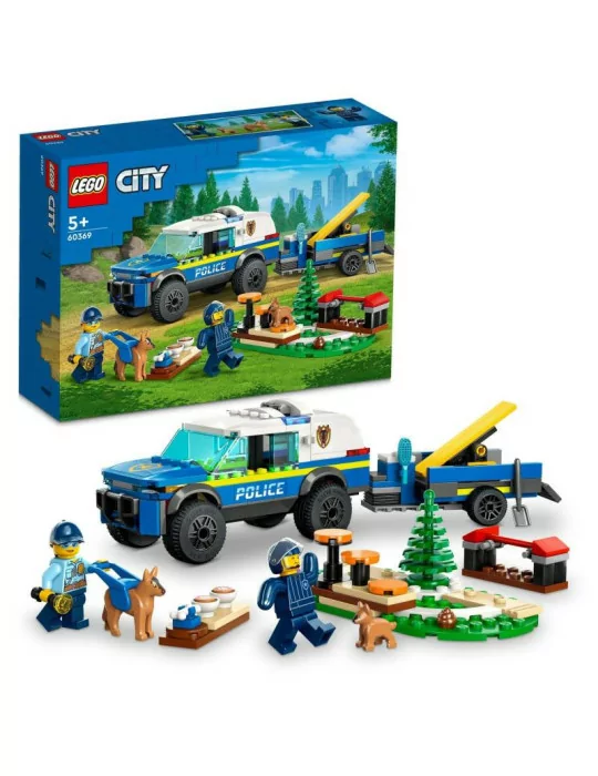 LEGO 60369 CITY Mobilné cvičisko pre policajné psy