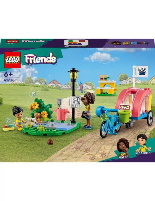 LEGO 41738 FRIENDS Záchrana psíka na bicykli