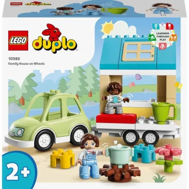 LEGO 10986 DUPLO Pojazdný rodinný domček