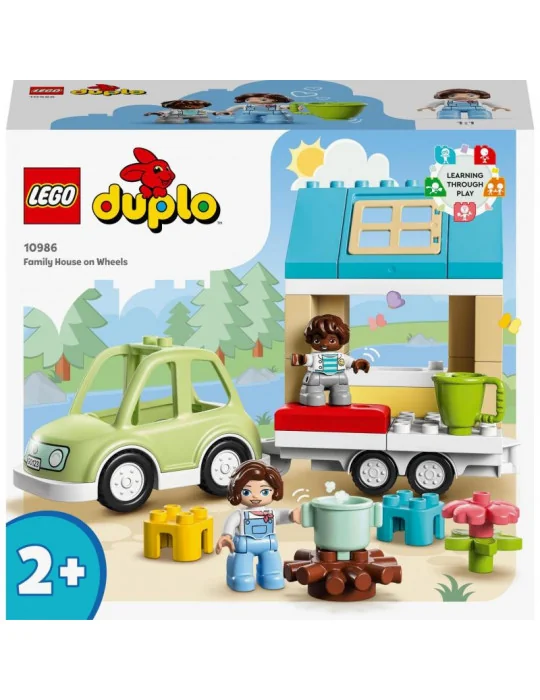 LEGO 10986 DUPLO Pojazdný rodinný domček