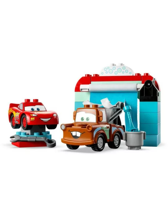 LEGO 10996 DUPLO V umyvárke s Bleskovým McQueenom a Materom