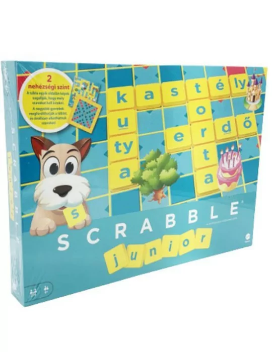 Mattel Y9737 Scrabble Original Junior társasjáték