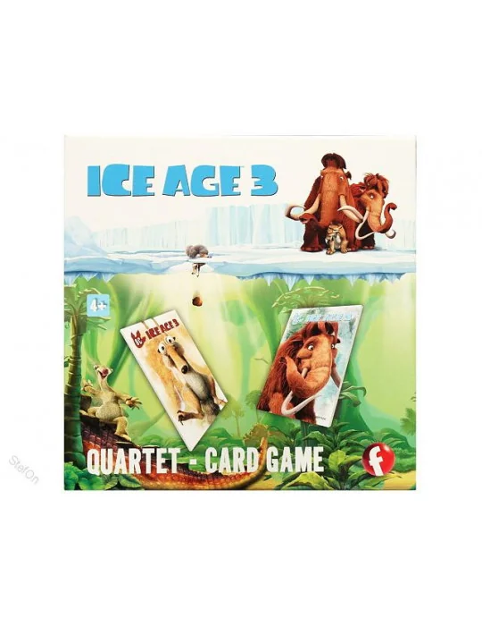 Kvarteto - kartová hra ICE AGE 3