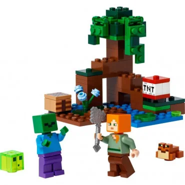 LEGO 21240 Minecraft Dobrodružstvo v močiaroch