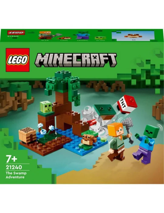 LEGO 21240 Minecraft Dobrodružstvo v močiaroch