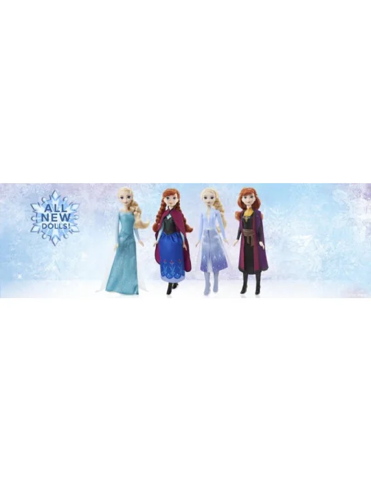 Mattel HLW46-HLW50 Frozen 2 bábika princezná Anna