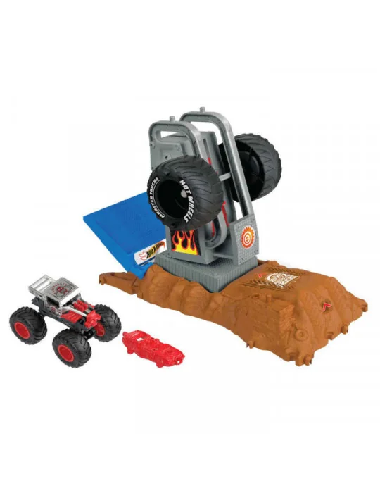 Mattel HNB88 Hot Wheels® Monster Trucks Aréna: Závodná výzva Bone shaker 