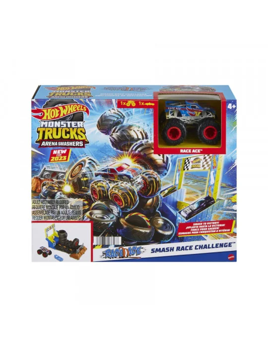 Mattel HNB89 Hot Wheels® Monster Trucks Aréna: Závodná výzva Race Ace